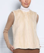 The Callie Mink Fur Vest
