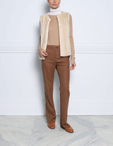 The Callie Mink Fur Vest