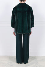 The Jade Mink Fur Jacket