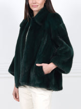 The Jade Mink Fur Jacket