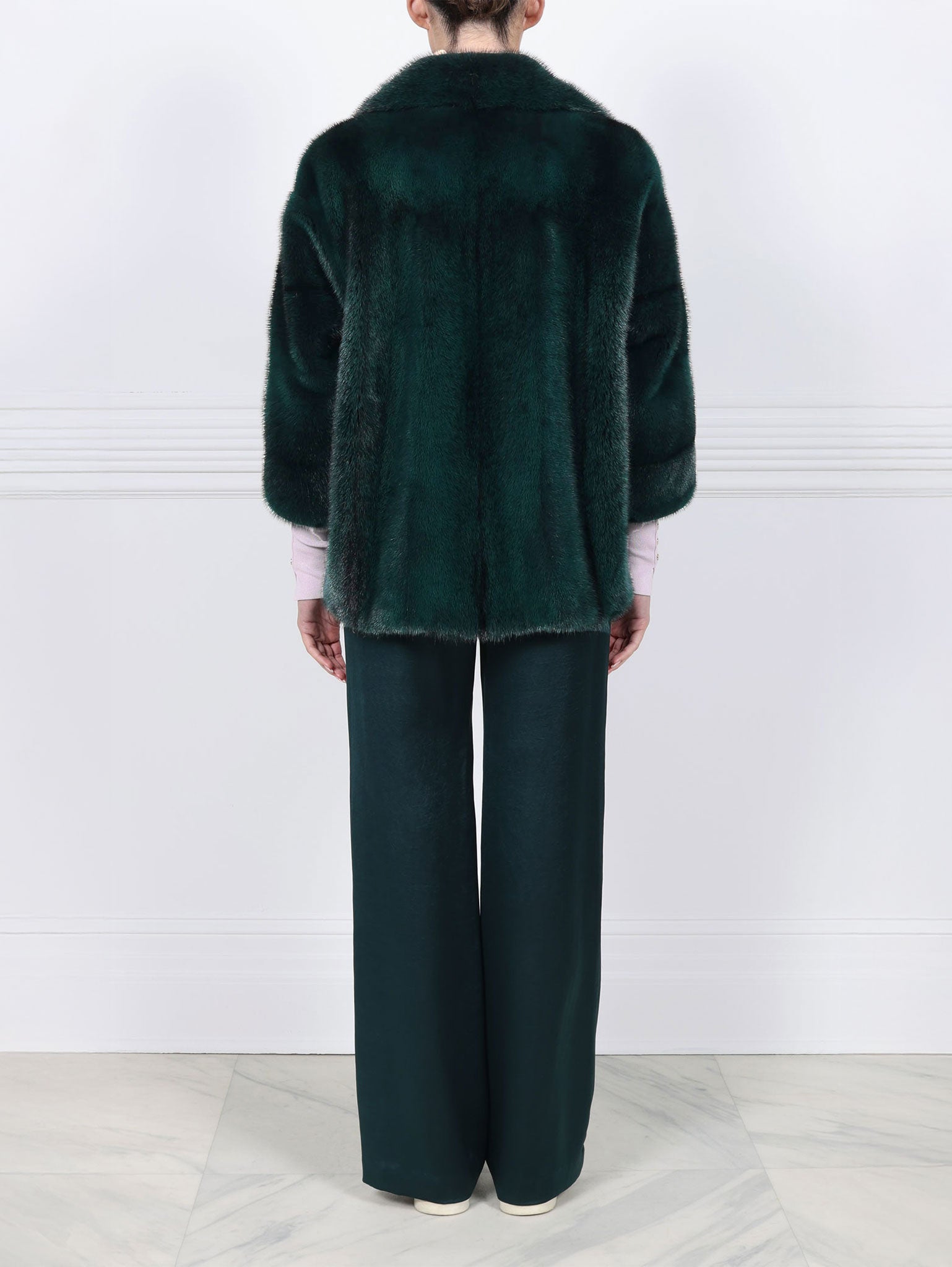 The Jade Mink Fur Jacket