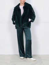 The Jade Mink Fur Jacket