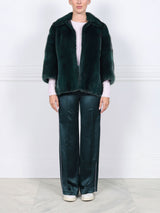 The Jade Mink Fur Jacket
