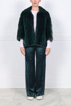 The Jade Mink Fur Jacket