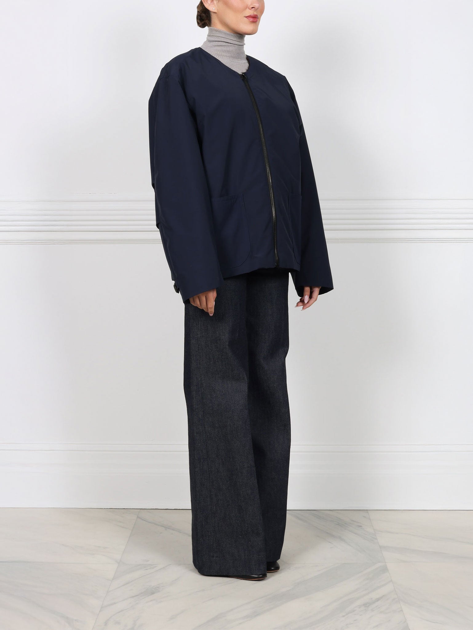 The Ryan Unisex Upcycled Mink Lined Storm Jacket