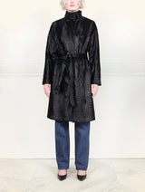 The Linda Coat in Embossed Lamb