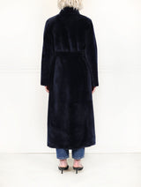 The Antonia Shearling Wrap Coat