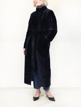 The Antonia Shearling Wrap Coat