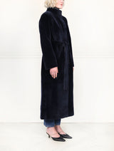 The Antonia Shearling Wrap Coat