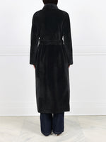Shearling Wrap Coat