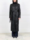 Shearling Wrap Coat