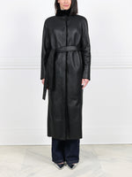 Shearling Wrap Coat