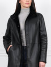 Shearling Wrap Coat