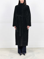 Shearling Wrap Coat