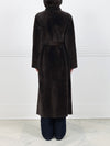 The Antonia Shearling Wrap Coat