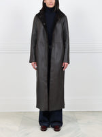 The Antonia Shearling Wrap Coat