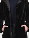 The Antonia Shearling Wrap Coat
