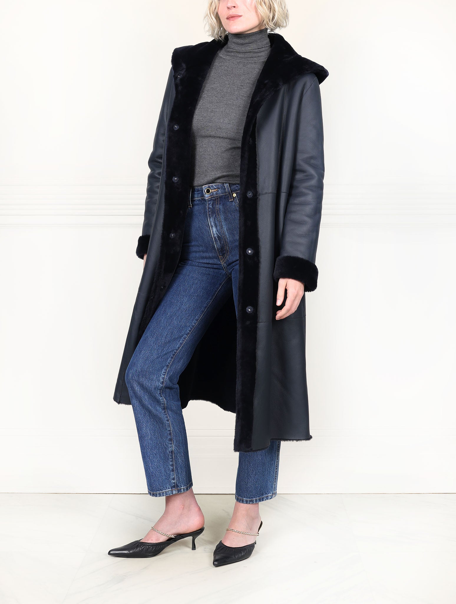 The Verona Shearling Coat