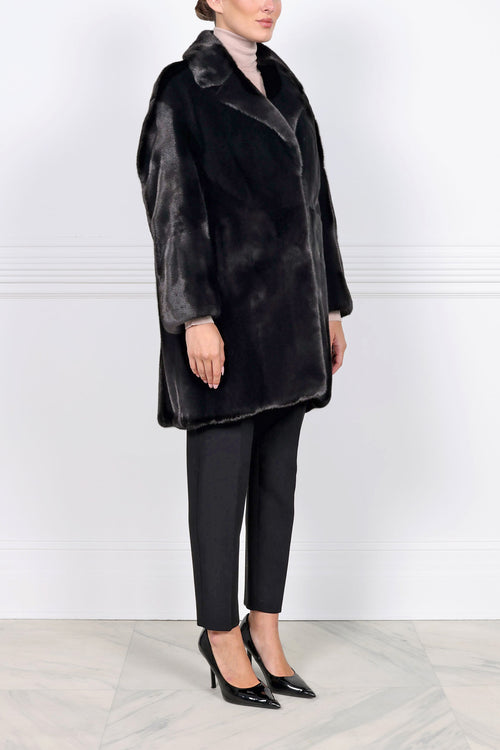 The Declan Oversized Mink Fur Coat