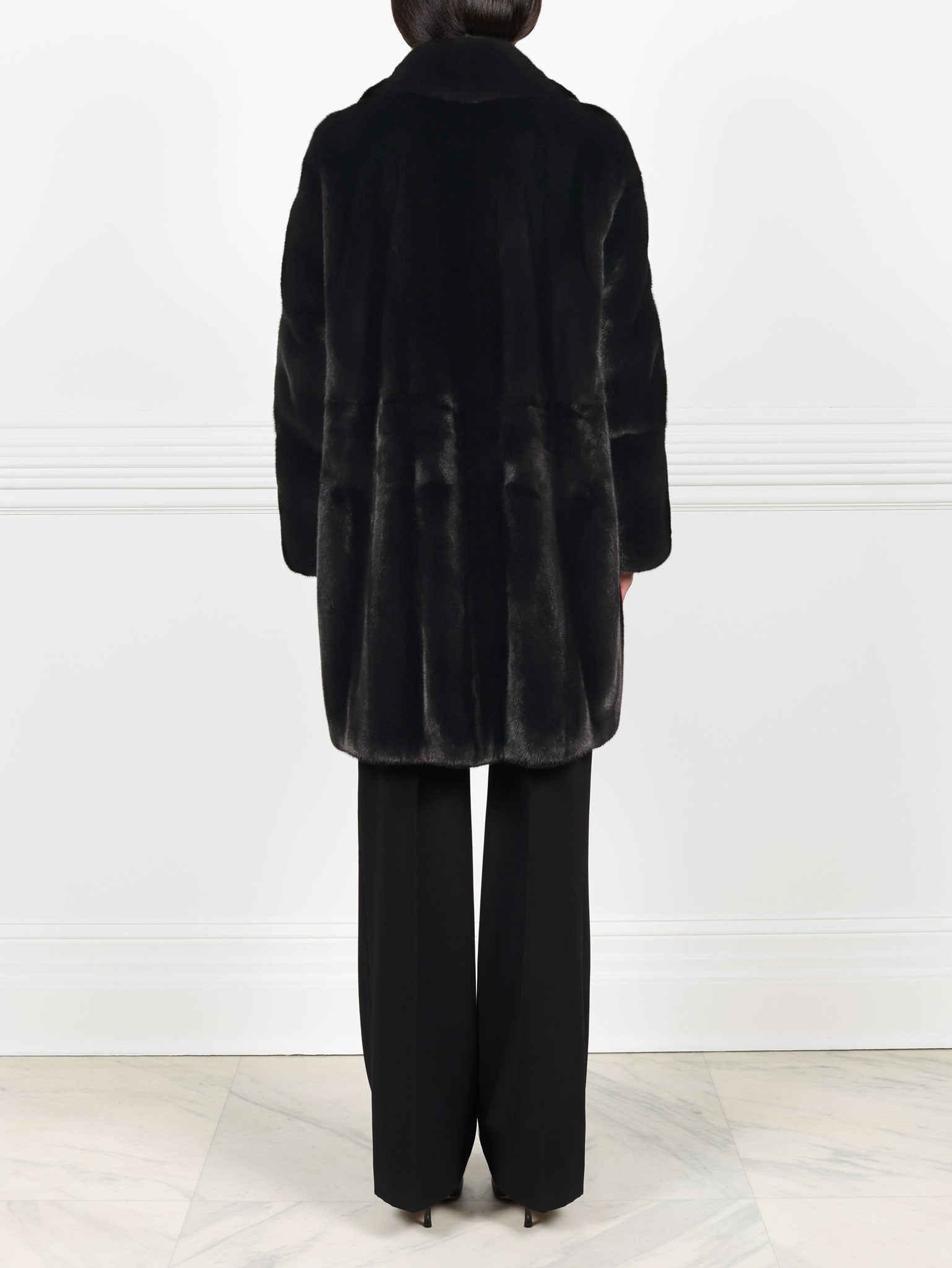 The Declan Oversized Mink Fur Coat
