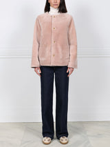 The Farrah Reversible Shearling Jacket