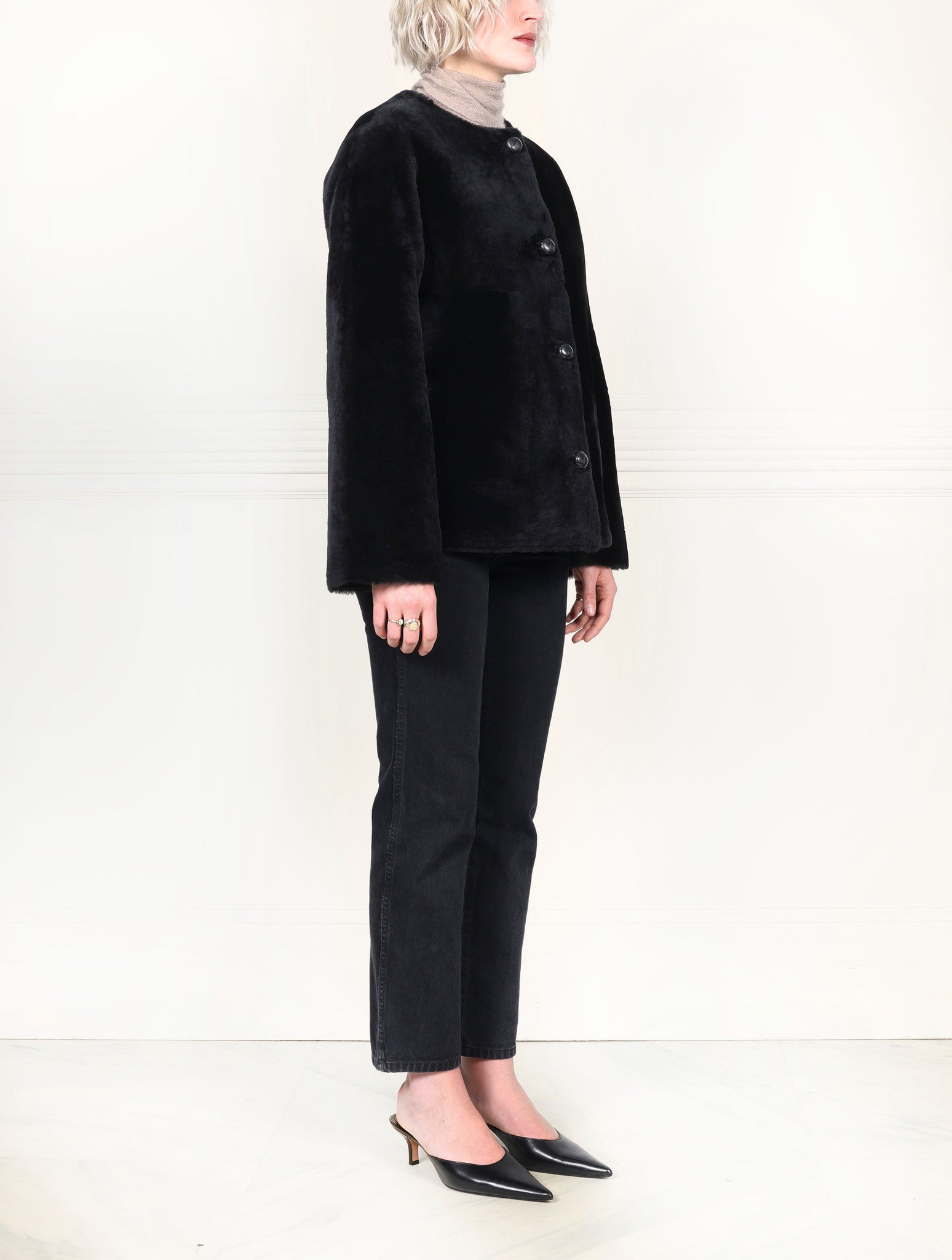The Lisette  Shearling Jacket