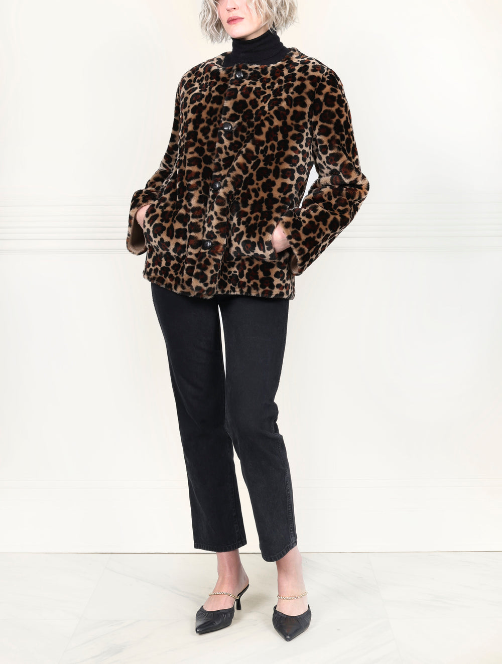 The Lisette  Shearling Jacket