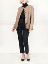 The Lisette  Shearling Jacket