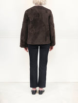 The Lisette Upcycled Shearling Jacket