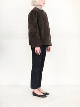 The Lisette Upcycled Shearling Jacket