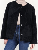 The Lisette Upcycled Shearling Jacket