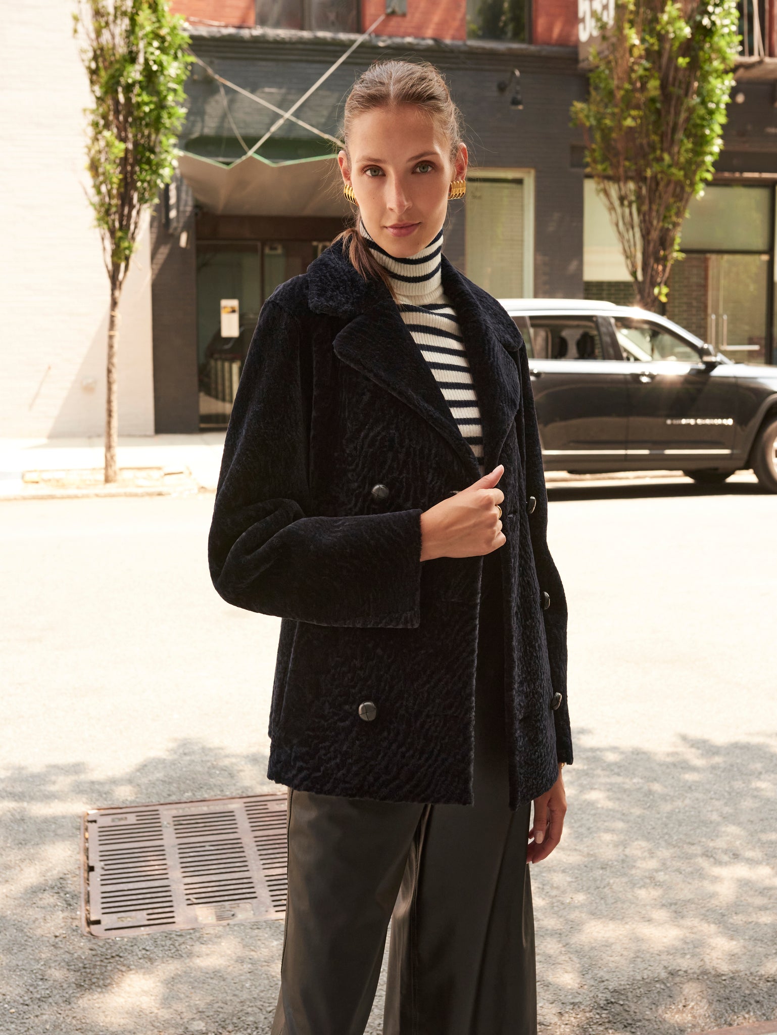 The Odessa Shearling Jacket