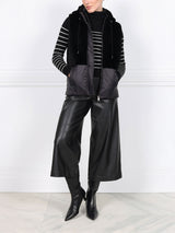The BC Hooded Shearling Puffer Vest