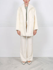 The Renee Oversized Shearling Coat