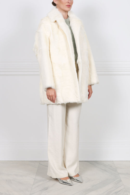 The Renee Oversized Shearling Coat