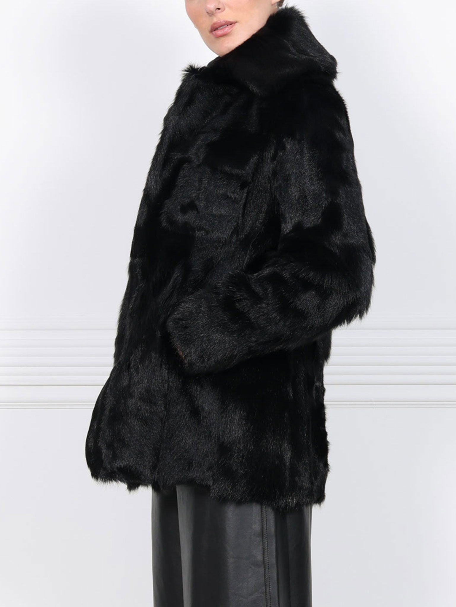 SHEARLING SAFARI JACKET