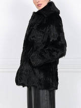 SHEARLING SAFARI JACKET