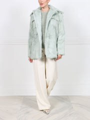 SHEARLING SAFARI JACKET