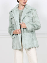 SHEARLING SAFARI JACKET