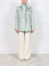 SHEARLING SAFARI JACKET