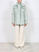 SHEARLING SAFARI JACKET