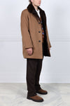 Men's Mink Lined Cashmere Coat