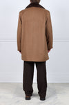 Men's Mink Lined Cashmere Coat