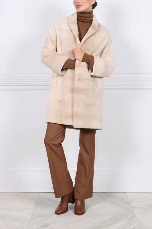 The Reign Sheared Mink Coat