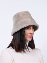 Merino Shearling Nappa Bucket Hat