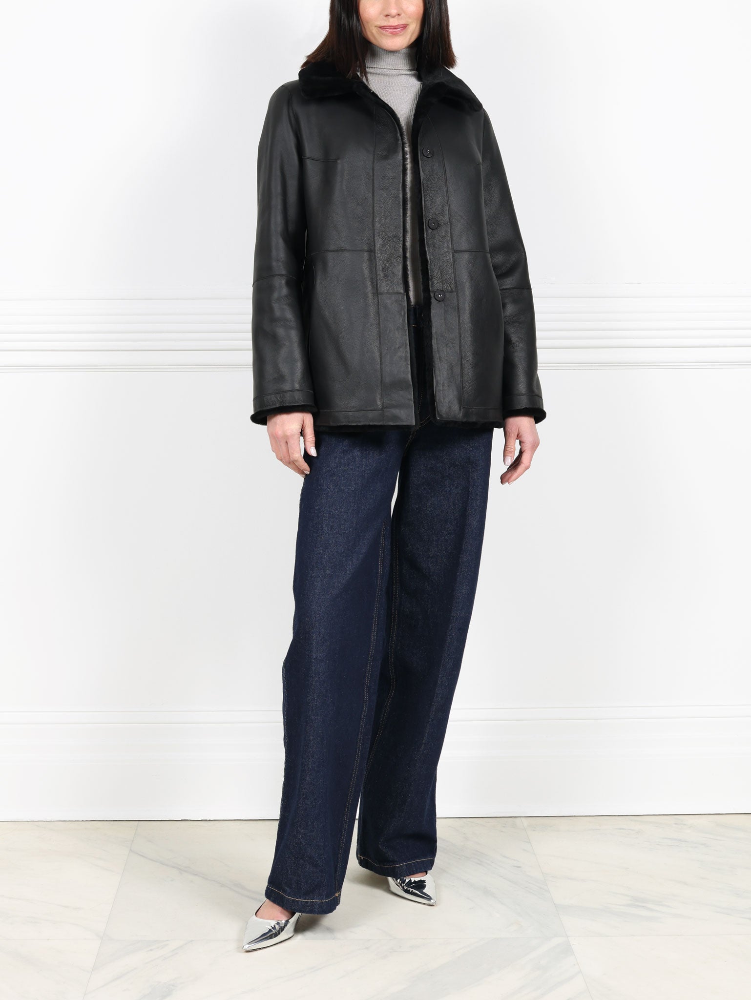 The Skye Shearling Jacket