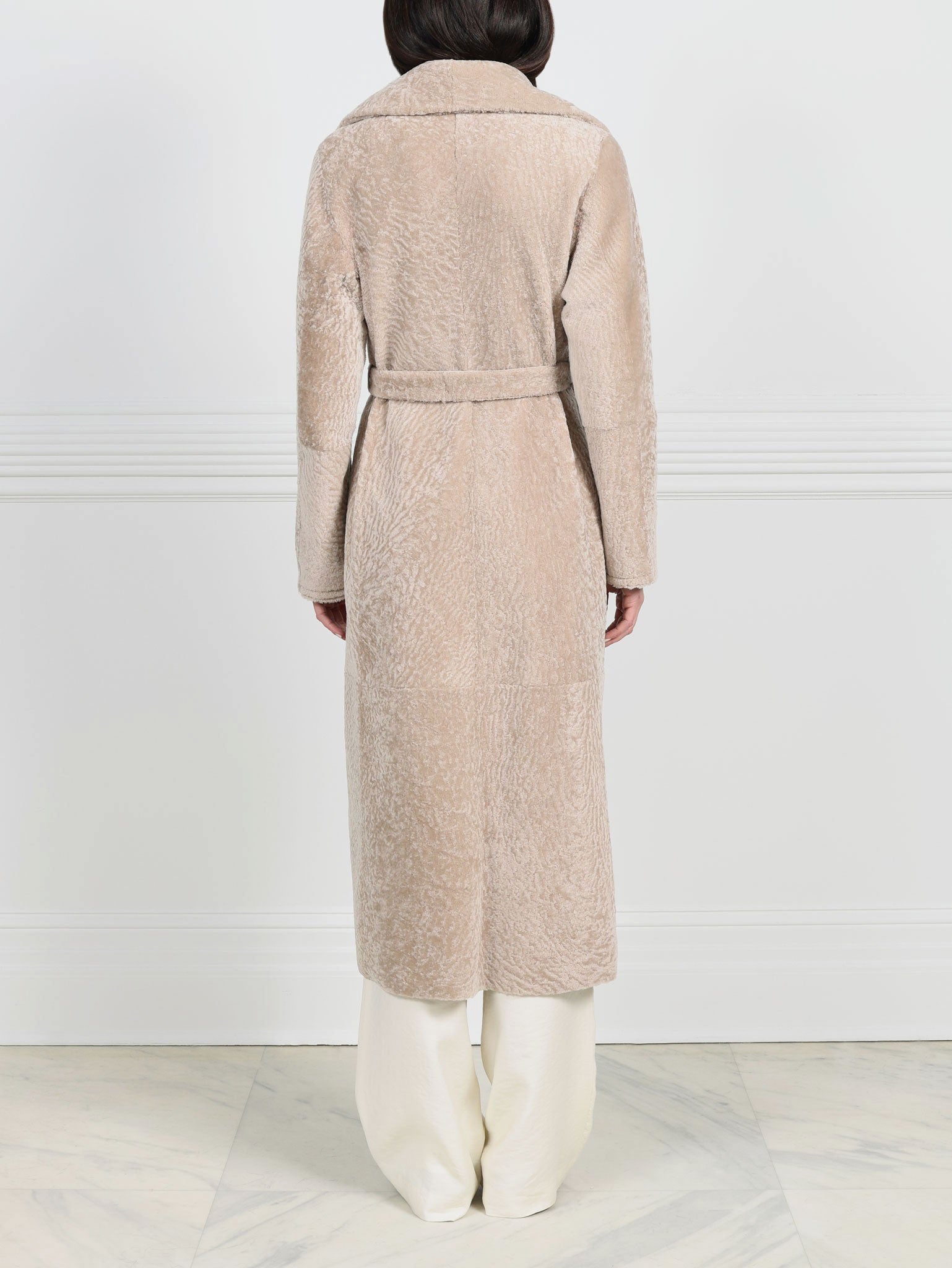 The Celine Shearling Trench Coat