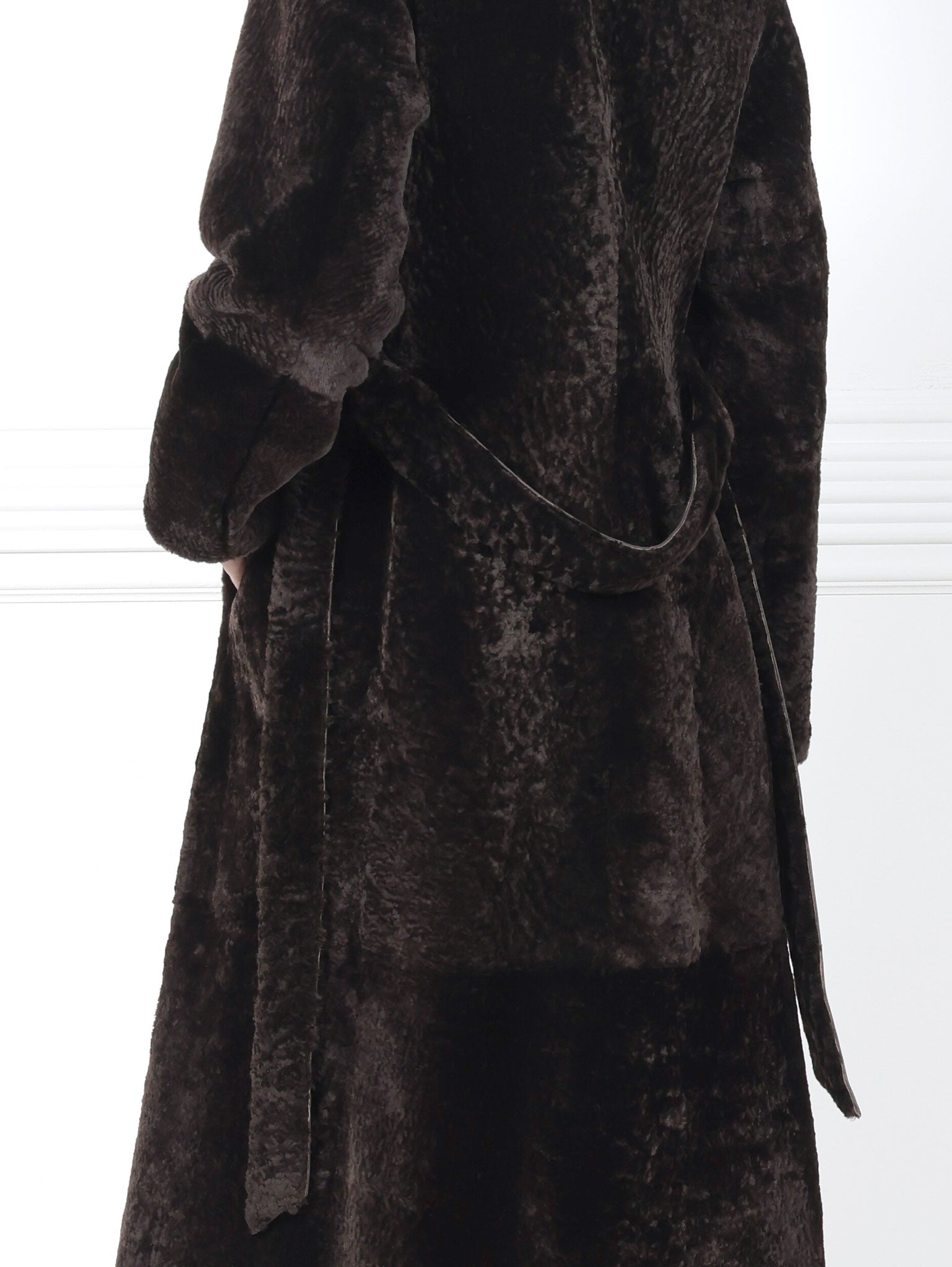 The Celine Shearling Trench Coat
