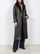 The Celine Shearling Trench Coat
