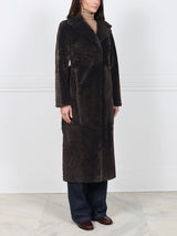 The Celine Shearling Trench Coat